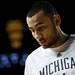 Michigan sophomore Jon Horford during warmups before the game against Penn State on Sunday, Feb. 17. Daniel Brenner I AnnArbor.com